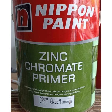 Jual Nippon Paint Zinc Chromate Primer 5kg Shopee Indonesia
