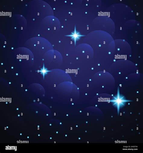 Cielo Con Estrellas Imágenes Vectoriales De Stock Alamy