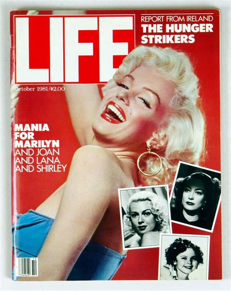 Life Magazine Back Issue 1981 Oct 1 Marilyn Monroe Life Magazine