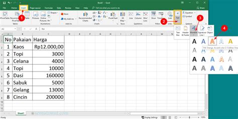 Microsoft excel logo png microsoft excel is a. Cara Membuat Watermark di Excel Transparan Tulisan & Logo ...