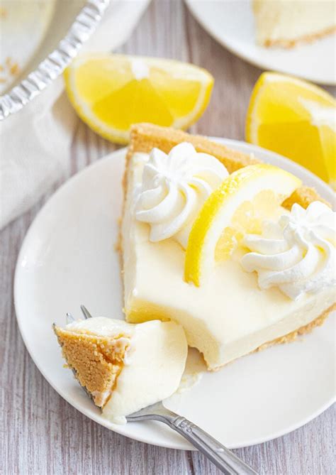 3 Ingredient No Bake Lemon Pie Kirbies Cravings