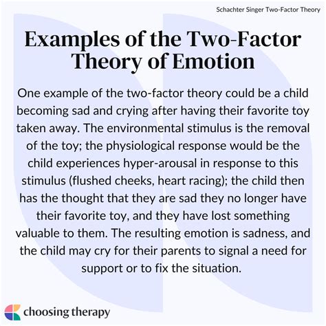 Understanding The Schachter Singer Two Factor Theory Of Emotion