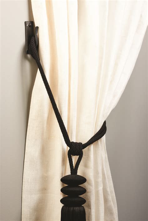 Curtain Hold Backs And Tie Back Hooks Made By The Forge Blog