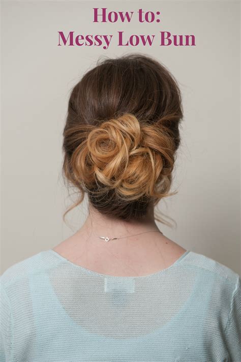 Hair How To Chic Messy Low Bun Tutorial The Beauty Minimalist