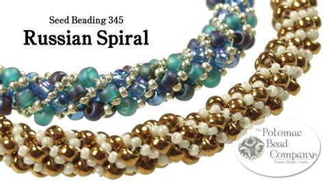 Make A Russian Spiral Bracelet Or Necklace Beaded Bracelets Beaded