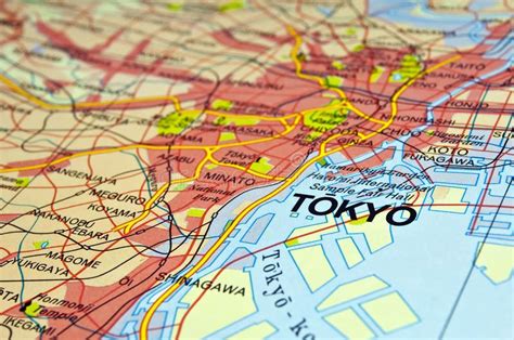 Tokyo Map Road Map Of Tokyo City In Japan Aff Map Tokyo Road