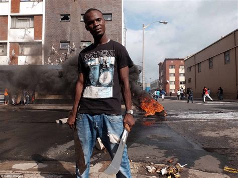 South Africa Immigrants Create Armed Gangs And Patrol The Streets