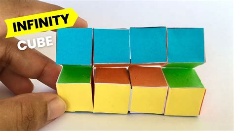 How To Make A Paper Infinity Cube Magic Infinity Cube Youtube