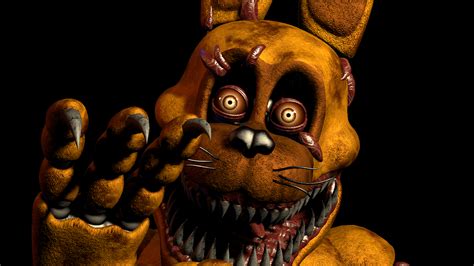 Demented Springbonnie Jumpscare Frame Fanmade Model By Failz R