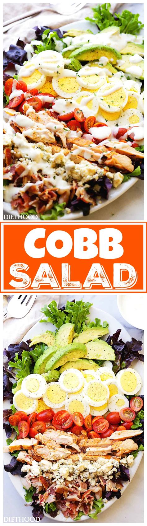 Easy Chicken Cobb Salad Diethood