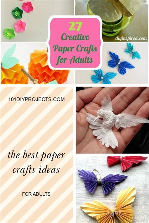 The Best Paper Crafts Ideas For Adults Home Diy Projects Inspiration