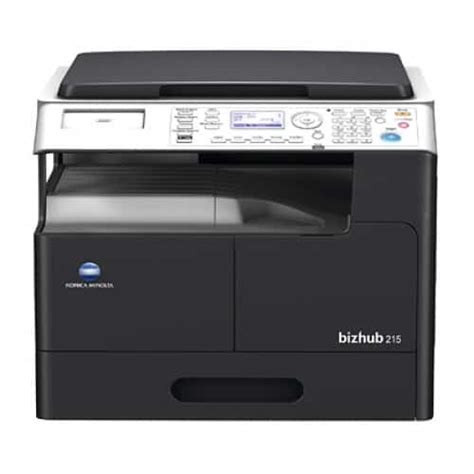 Projects are completed in no time with a first print out time of 6.5. Konica Minolta bizhub 215 | Τηλεματική Direct A.E.