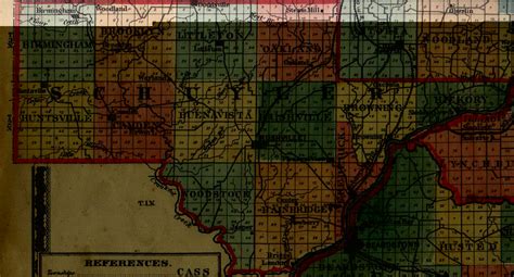 Schuyler County Illinois Township Maps 1875 1910 1913 Schuyler