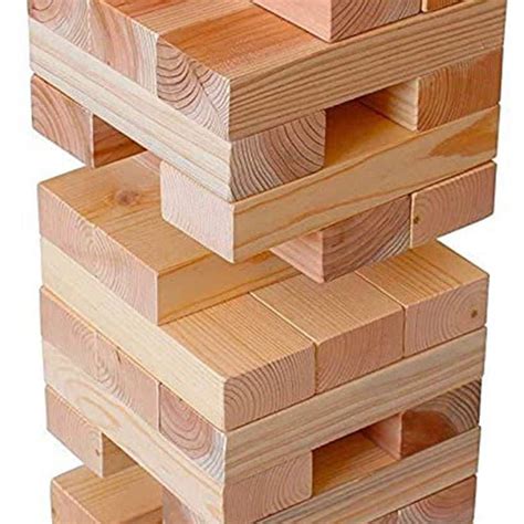 Shop Tasheng Eric Giant Tumbling Timber Toy Wooden Blocks Floor Game