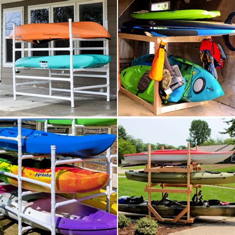 Free Plans To Build A Diy Kayak Rack Kayak Storage Rack Free Nude
