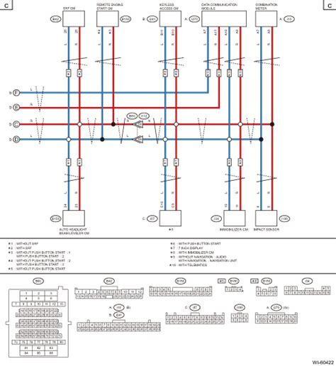 Multiple outlet in serie wiring diagram : Subaru Legacy Service Manual - Can communication system wiring diagram - Wiring system