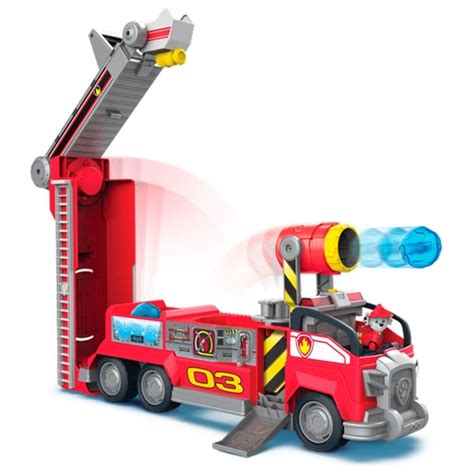 Paw Patrol Movie Marshalls Transforming City Fire Truck Smyths Toys Uk
