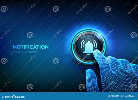 Notification Button Notification Message Icon Alarm Alert Symbol