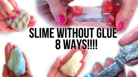 Get a bowl to mix your slime ingredients in. HOW TO MAKE SLIME WITHOUT GLUE,BORAX,DETERGENT,CONTACT LENS SOLUTION! 8 WAYS! ANITA STORIES ...