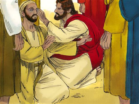 Freebibleimages Jesus Heals A Man Born Blind Jesus Heals A Man In