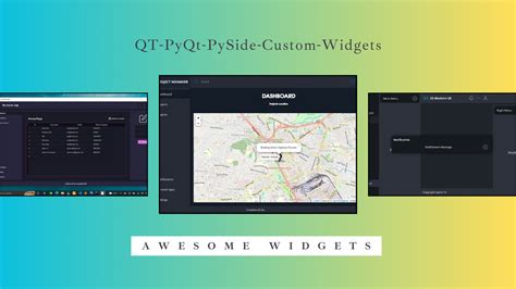 Github Khamisikibet Qt Pyqt Pyside Custom Widgets Awesome Custom Widgets Made For Qt Desktop