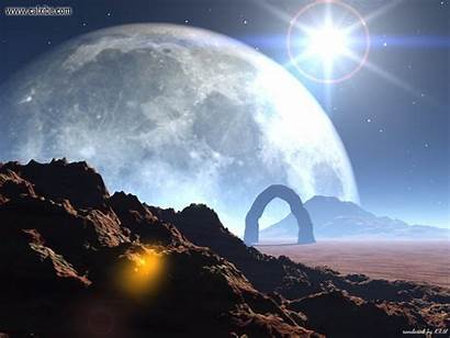 Alien Planet Space Distant Worlds Desktop Cool