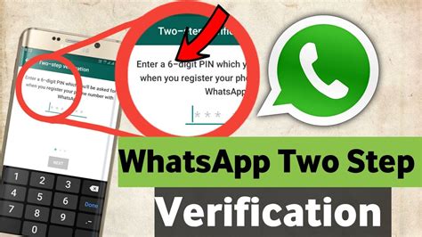 Whatsapp How To Enable Whatsapp Two Step Verification Youtube