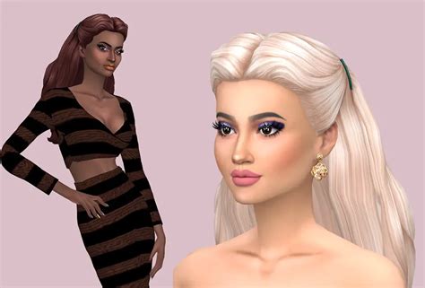Sims Fun Stuff Kiara`s Hairs Retextured Sims 4 Hairs