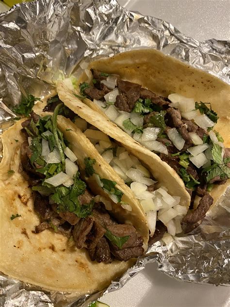 Killer Steak Tacos From An Exceptional Authentic Mexican Place We