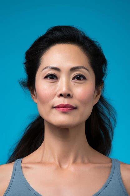 premium ai image photo shot of asian african white 30 40 50 year old woman with her beauty regime