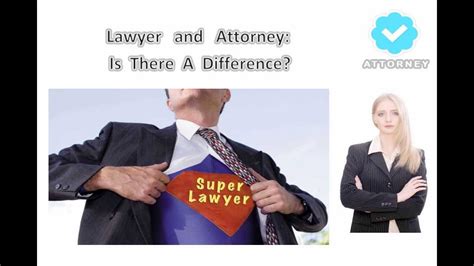 What is attorney at law? attorney or lawyer - Attorney vs Lawyer - Lawyer and ...