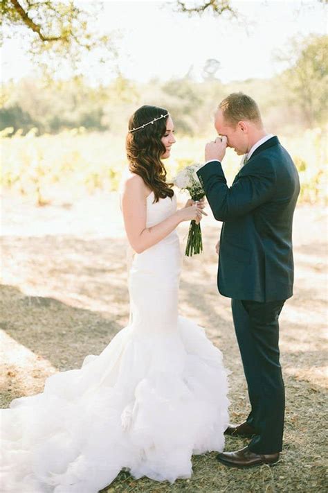 Cute Photos Of Emotional Grooms With Tears In Eyes On Wedding Day Crying Like Baby