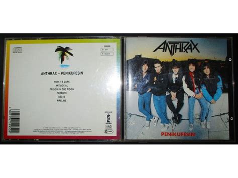 Anthrax Penikufesin Ep Made In Europe Original 1989