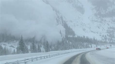 Massive Avalanche In Colorado Video Abc News