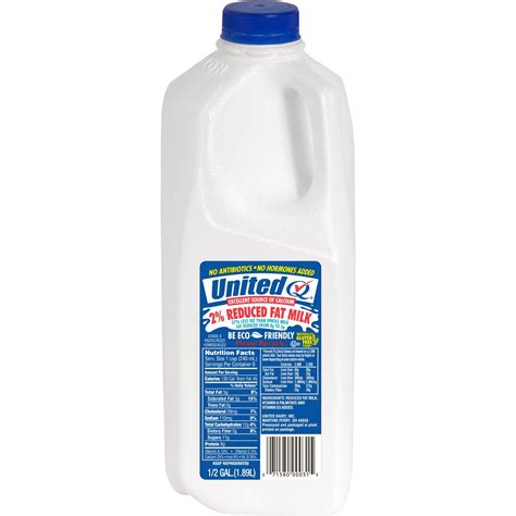 071580000315 Upc Quality Checkd United Dairy 2 Reduced Fat Milk Half