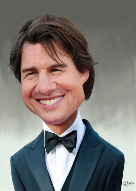 Rob Doyle Studio Tom Cruise Caricature
