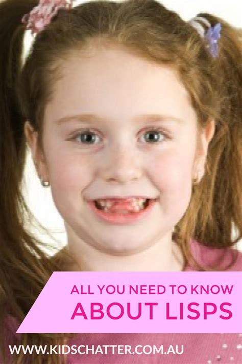 Lisps in Children | Brisbane Speech Pathology | Kids Chatter Speech