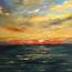Sky & Sea Painting Original Seascape Oil Colorful  Etsy