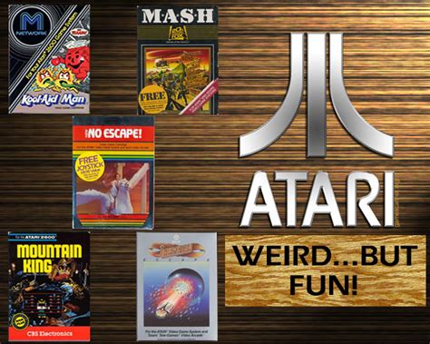 Weird But Fun Atari Games