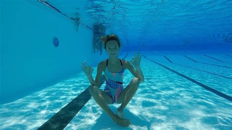 Carla Underwater Relax And Fun Underwater Youtube