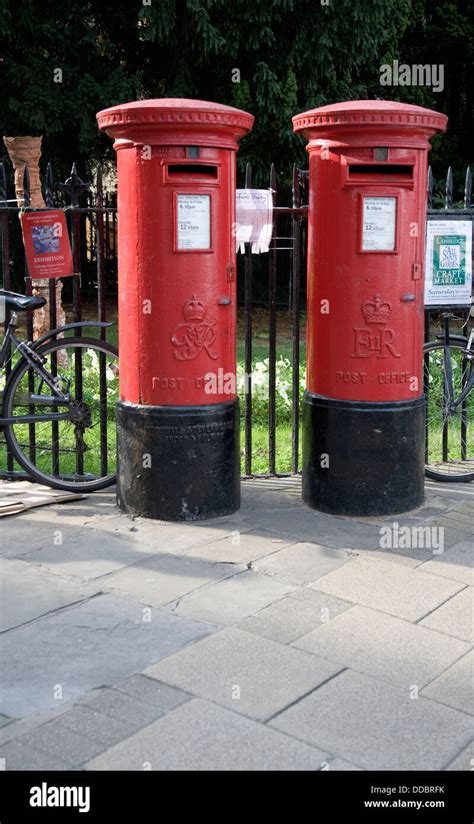 Two Red Postal Boxes Hi Res Stock Photography And Images Alamy
