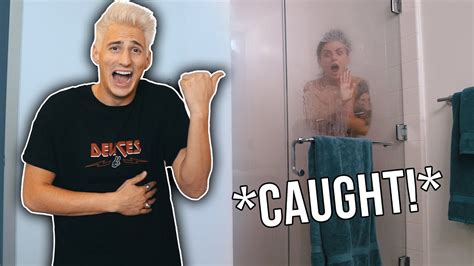Caught My Girlfriend In The Shower Prank Youtube