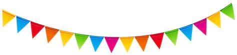 Transparent Birthday Flags Png Clip Art Library
