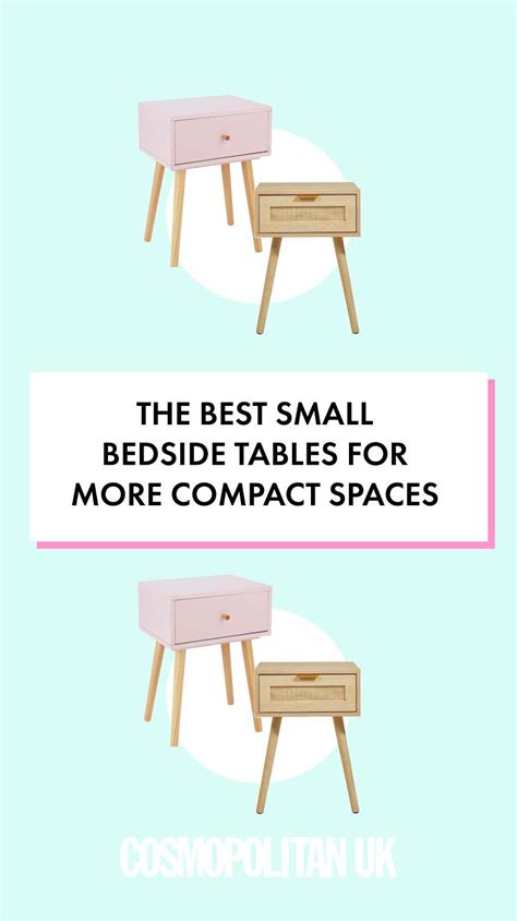 The Best Small Bedside Tables For More Compact Spaces In Pink And Light