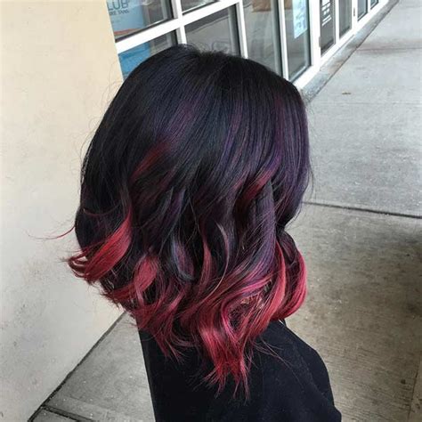 Best Red Ombre Hair Color Ideas
