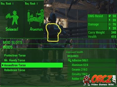 Fallout 4 Assaultron Torso Orcz Com The Video Games Wiki