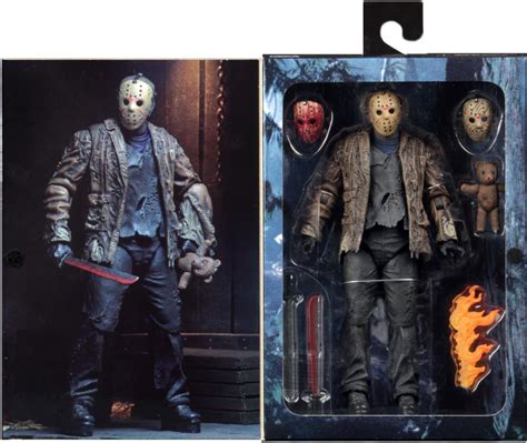 Neca Freddy Vs Jason 7” Scale Action Figure Ultimate Jason 39725 Best Buy