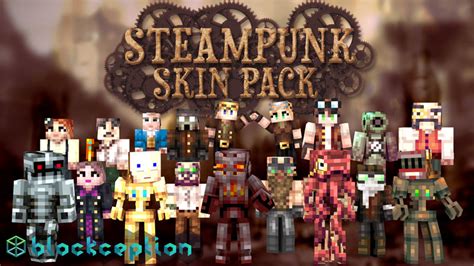 Steampunk Skin Pack By Blockception Minecraft Skin Pack Minecraft