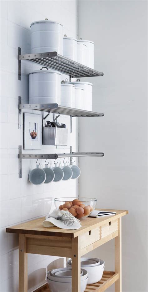 Ikea kitchen wall storage www topsimages com. ikea-kitchen-GRUNDTAL-Wall-Organizer-System1 | Kitchen ...