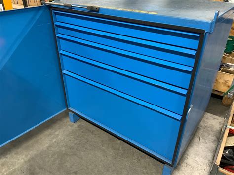 Unused Hüttenberg 6 Drawer Tool Cabinet Wyposażenie Garażu Warsztatów